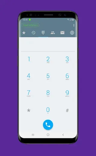 Скриншот 1 — Cloud Softphone