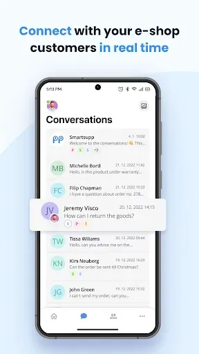 Скриншот 1 — Smartsupp chat