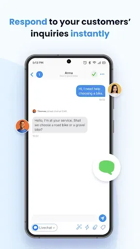 Скриншот 2 — Smartsupp chat