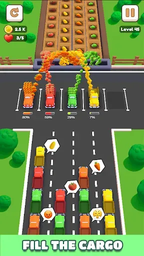 Скриншот 2 — Fruit Jam Delivery 3D