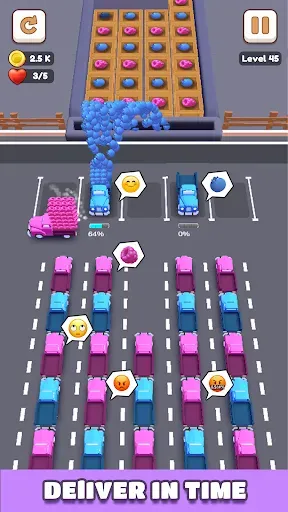 Скриншот 4 — Fruit Jam Delivery 3D