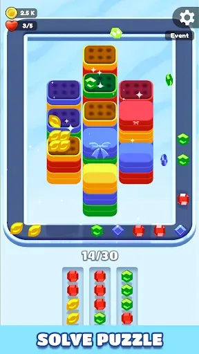 Скриншот 1 — Gems Jam 3D