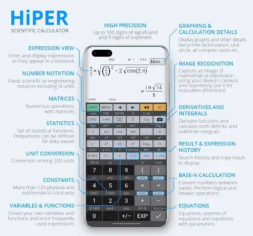 Скриншот 1 — HiPER Calc Pro