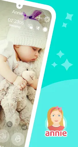 Скриншот 2 — Радионяня Annie: Baby Monitor