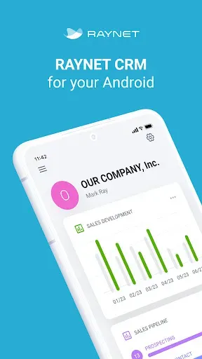 Скриншот 1 — RAYNET CRM