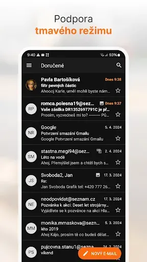 Скриншот 4 — Email.cz