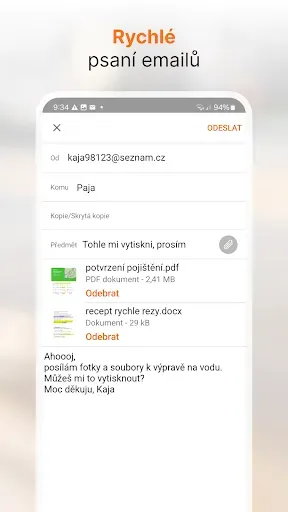 Скриншот 5 — Email.cz
