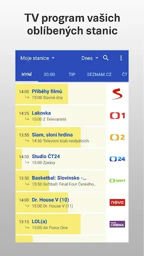 Скриншот 1 — TV program