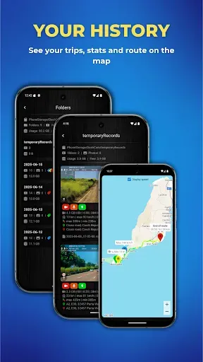 Скриншот 4 — DashCam Travel — Автокамера