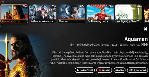 Скриншот 3 — Lepší.TV - televize online