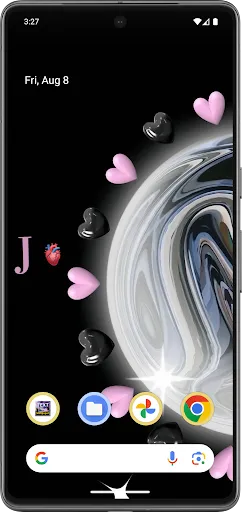 Скриншот 3 — Text on Live Wallpaper