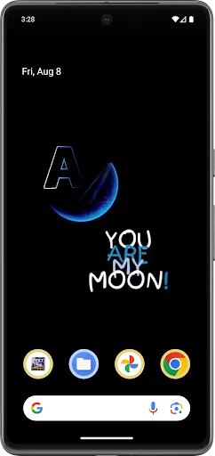 Скриншот 4 — Text on Live Wallpaper
