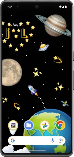 Скриншот 6 — Text on Live Wallpaper