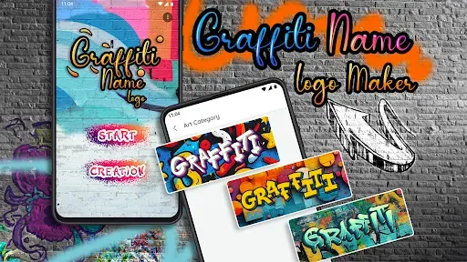 Скриншот 1 — Graffiti Name Logo Maker