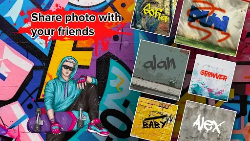 Скриншот 5 — Graffiti Name Logo Maker