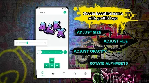 Скриншот 8 — Graffiti Name Logo Maker
