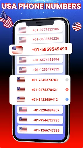 Скриншот 1 — Номер телефона США