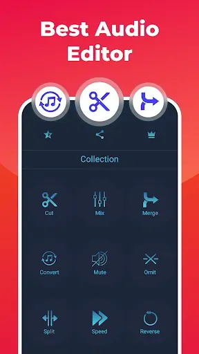 Скриншот 1 — Audio Editor - Ringtone Maker