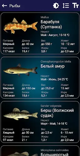 Скриншот 6 — Прогноз клева