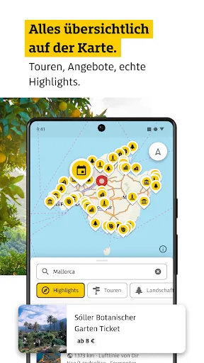 Скриншот 4 — ADAC Trips: Reiseplaner