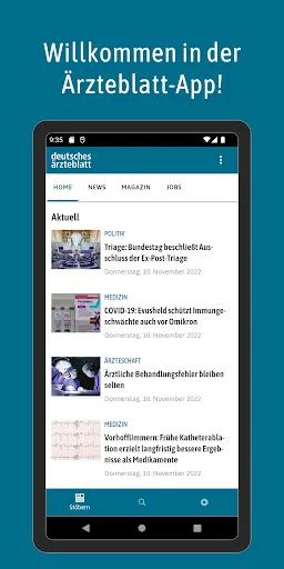 Скриншот 1 — Deutsches Ärzteblatt