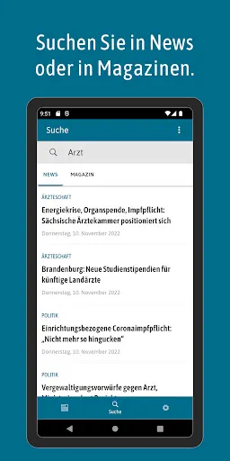 Скриншот 7 — Deutsches Ärzteblatt