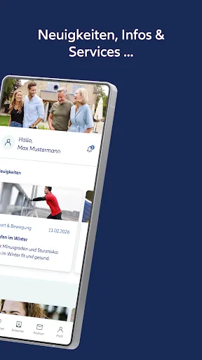 Скриншот 2 — Allianz Gesundheits-App