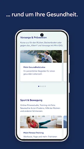 Скриншот 3 — Allianz Gesundheits-App