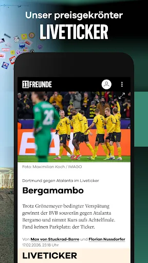 Скриншот 2 — 11FREUNDE - News & Liveticker