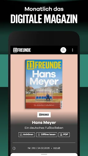 Скриншот 3 — 11FREUNDE - News & Liveticker