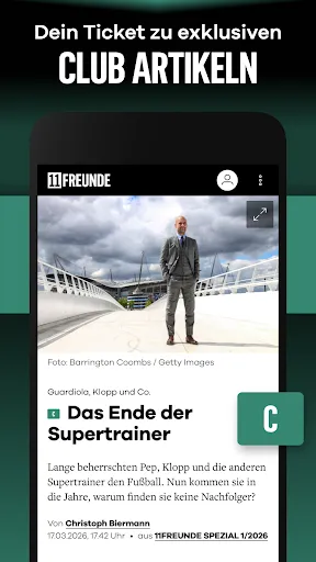 Скриншот 4 — 11FREUNDE - News & Liveticker