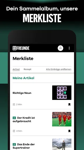 Скриншот 7 — 11FREUNDE - News & Liveticker