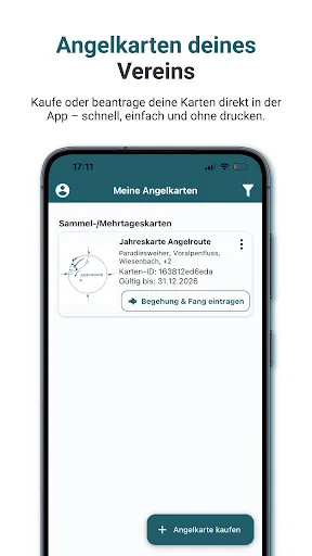 Скриншот 2 — Angelroute - Angelkarten App