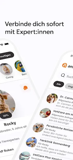 Скриншот 2 — AnimalChat: Für Tierhalter