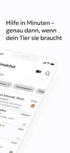 Скриншот 3 — AnimalChat: Für Tierhalter
