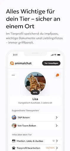 Скриншот 6 — AnimalChat: Für Tierhalter