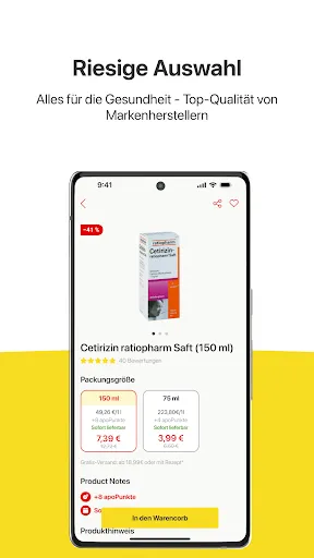 Скриншот 4 — E-Rezept App apodiscounter