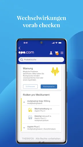 Скриншот 8 — apo.com - E-Rezept App