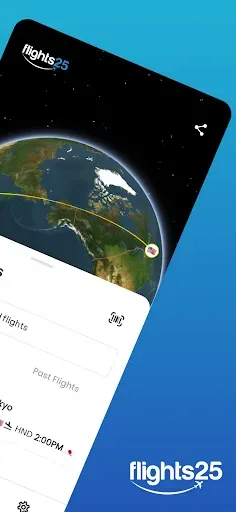 Скриншот 2 — Flight Tracker - Flights25