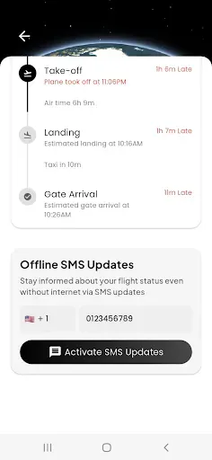 Скриншот 6 — Flight Tracker - Flights25