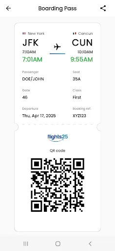 Скриншот 8 — Flight Tracker - Flights25