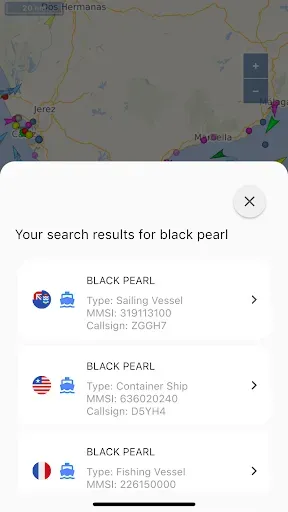 Скриншот 6 — Vessel Tracking - Ship Radar