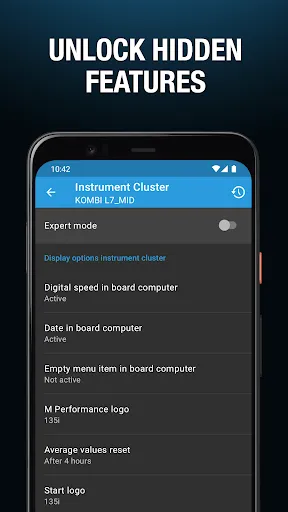Скриншот 2 — BimmerCode for BMW and MINI