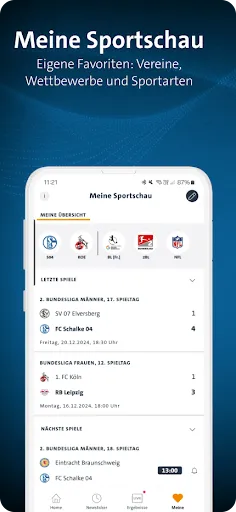 Скриншот 5 — SPORTSCHAU