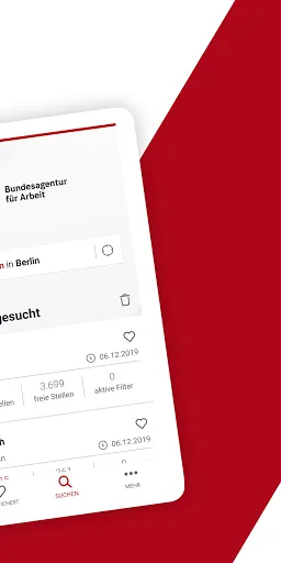 Скриншот 2 — Jobsuche – die Jobbörse der BA