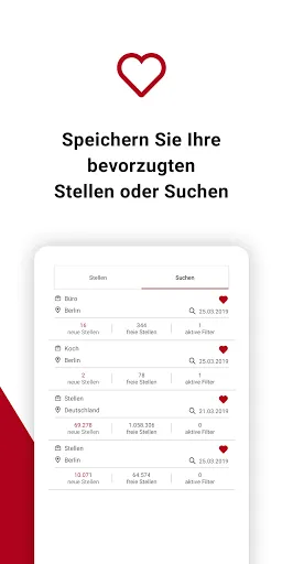 Скриншот 5 — Jobsuche – die Jobbörse der BA