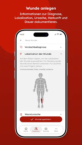 Скриншот 2 — WundDoku App