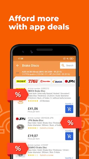 Скриншот 4 — AUTODOC: buy car parts online
