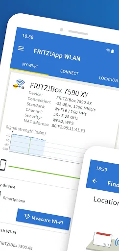 Скриншот 1 — FRITZ!App Wi-Fi