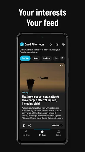 Скриншот 4 — Upday | Local & World News
